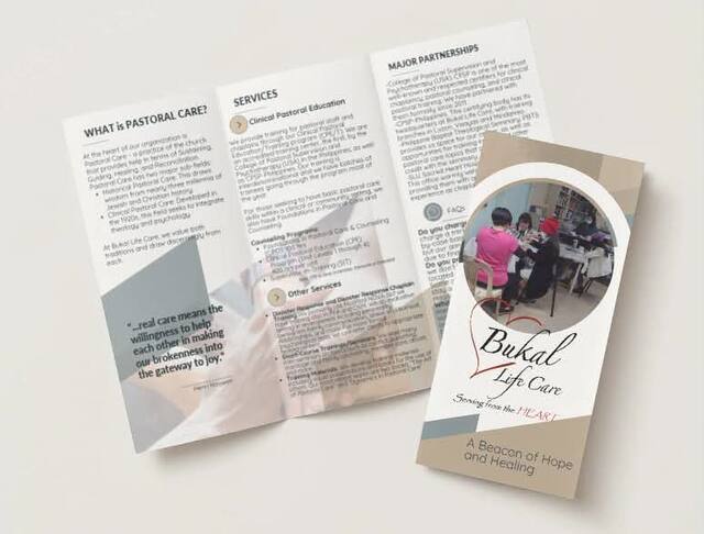 Trifold brochure, full color